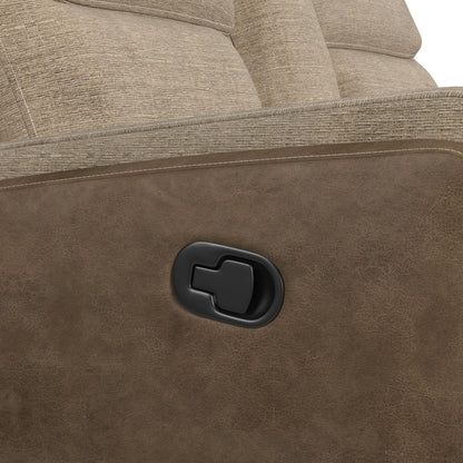 Hornet - Motion Glider Loveseat With Console