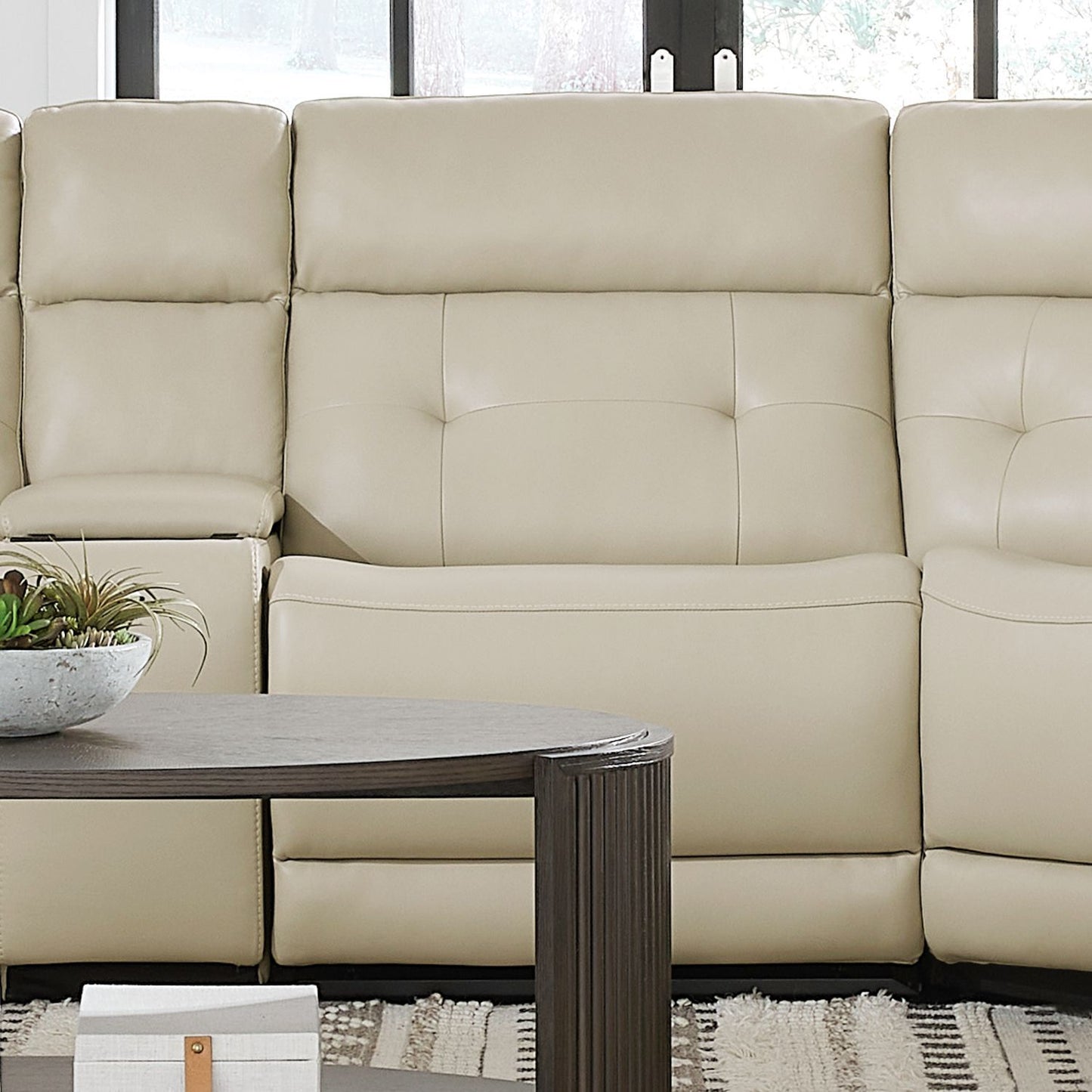 Carrington - Armless Recliner P3 & ZG - Baja Stone