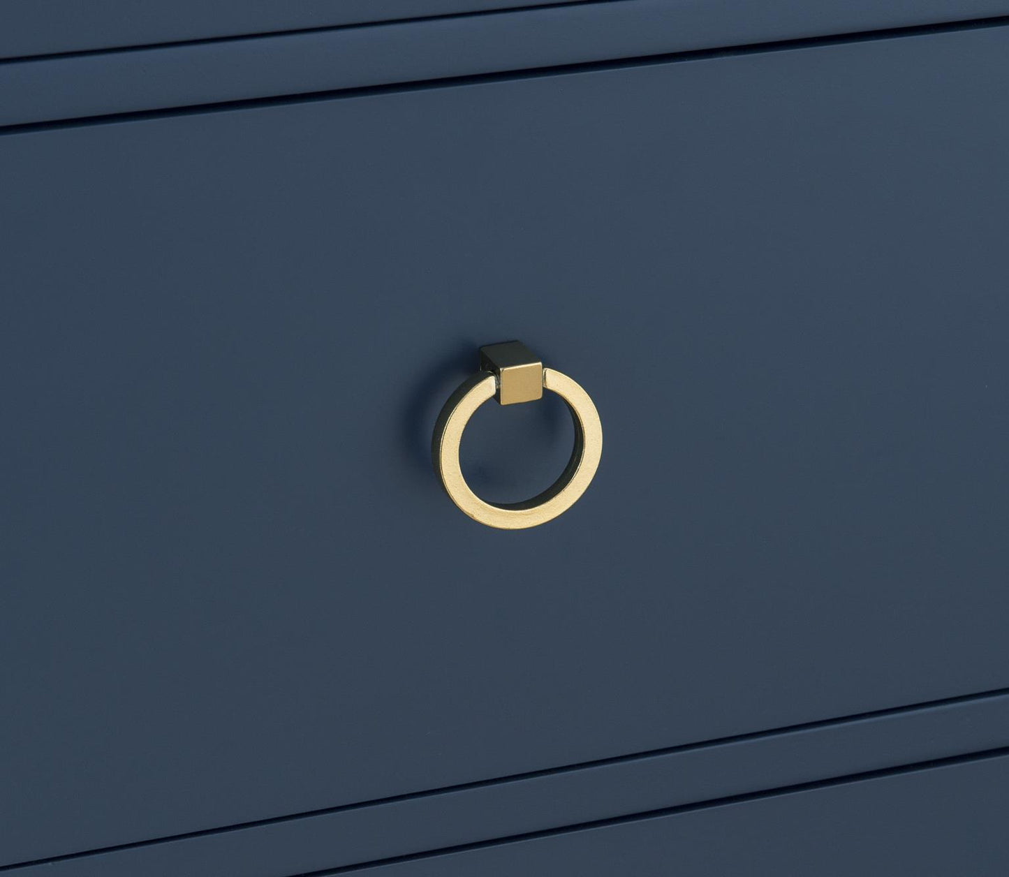 Summerland - Dresser (6 Drawers, Jewelry Tray In Top LSF Drawer, Felt-Lined Top Drawers) - Inkwell Blue