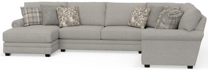 Livingston - Sectional With Comfort Coil Seating And Accent Pillows Included
