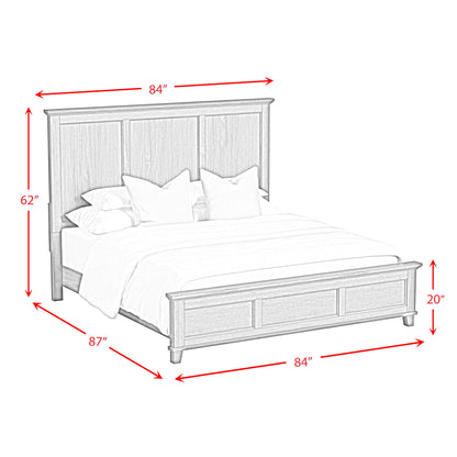 Canterbury - Panel Bed