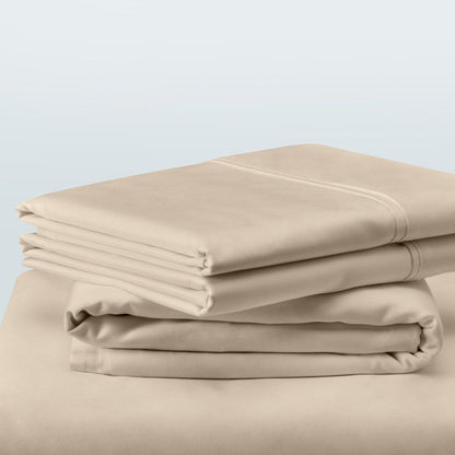 Linens - Tempur Classic Cotton Sheet Set - Sandstone