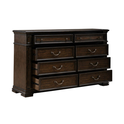 Provence Park - 8 Drawer Dresser - Brown