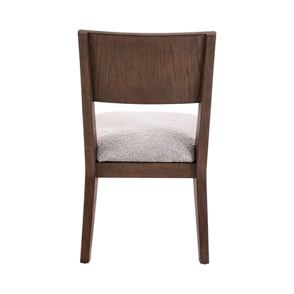 Cascade Falls - Panel Back Side Chair (RTA) - Brown