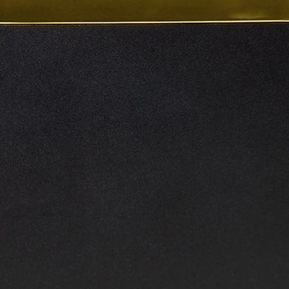 Rexwell - Accent Table With Speaker - Black / Gold Finish