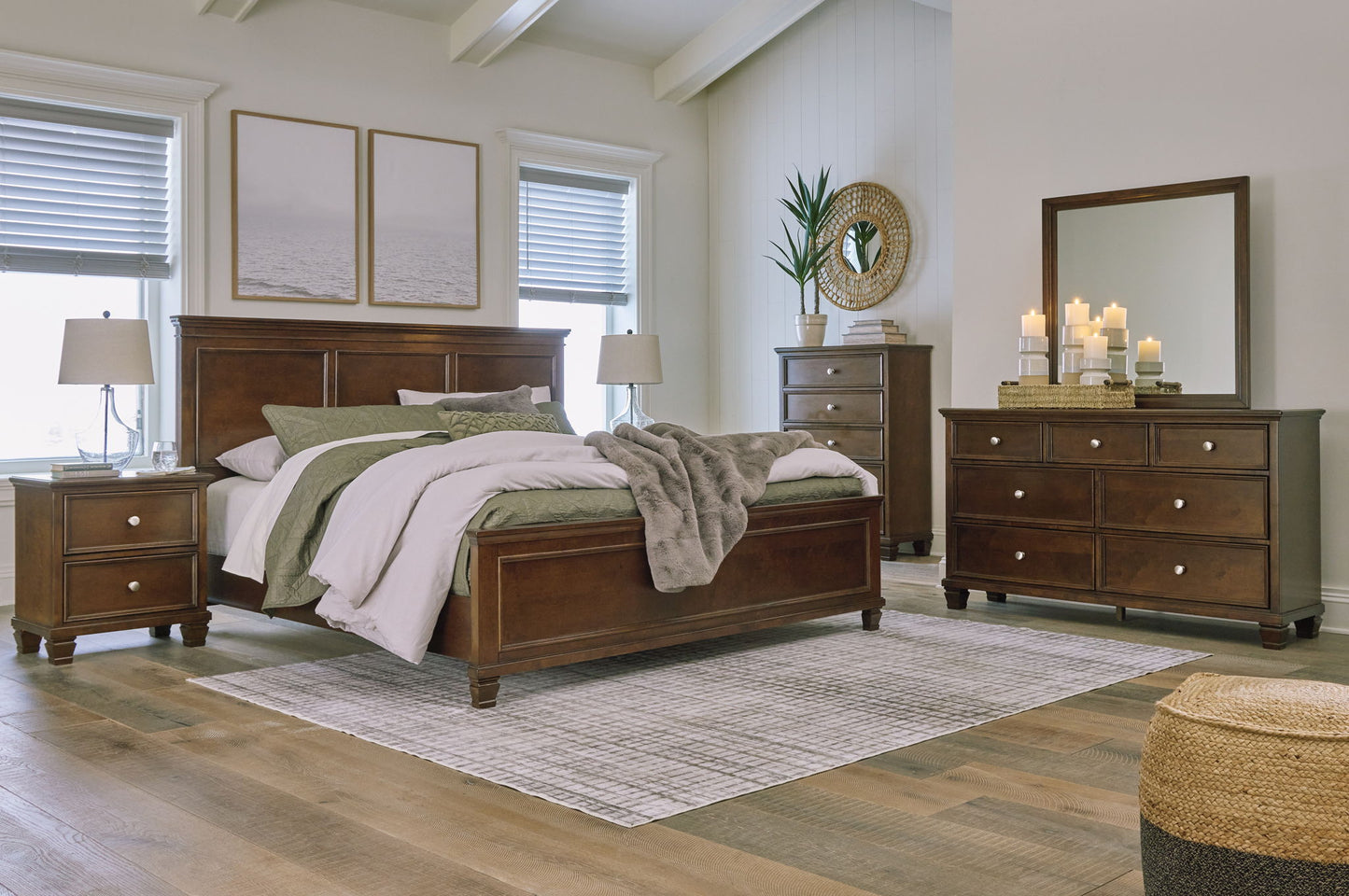 Danabrin - Panel Bedroom Set