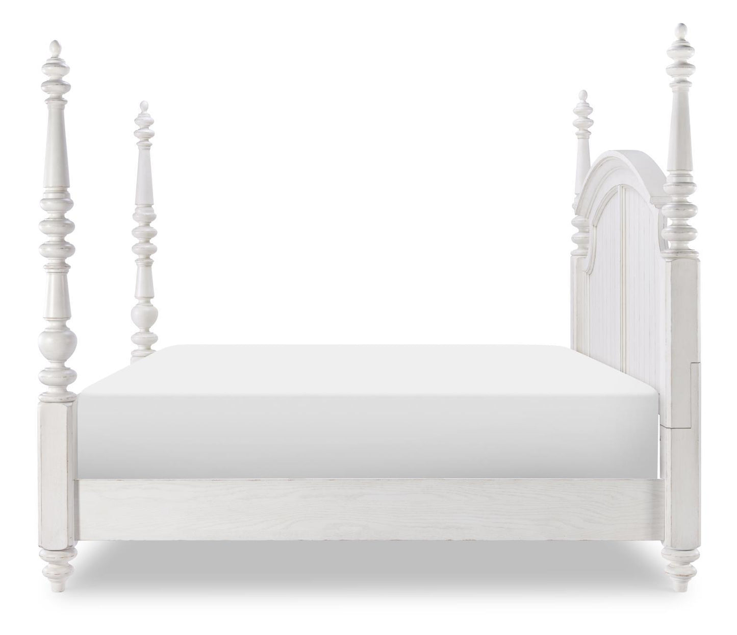 Cottage Park - Poster Panel Headboard King / California King - Aged White
