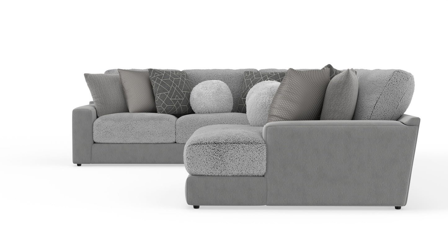 Canyon - LSF Sofa - Platinum