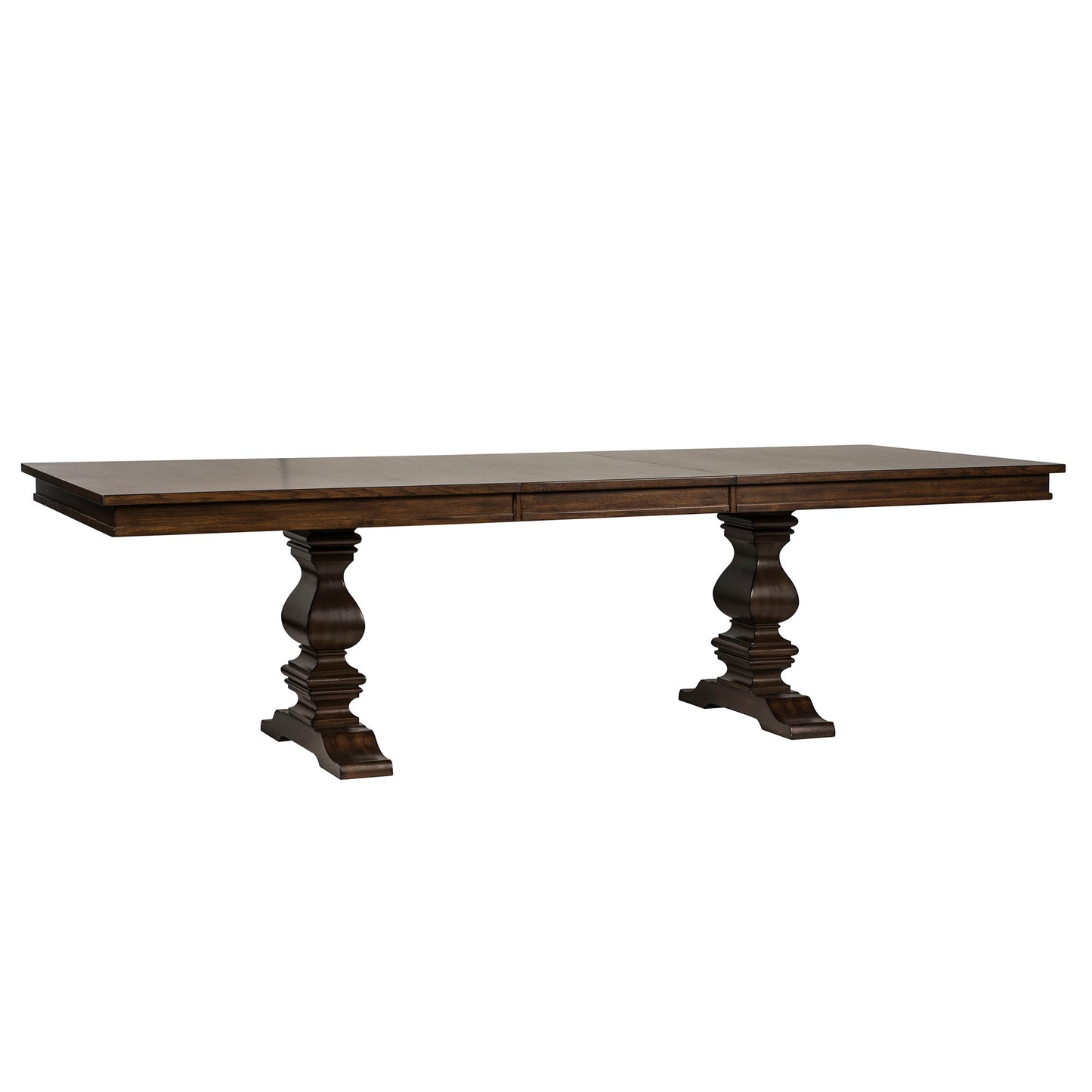 Armand - Trestle Table Top - Dark Brown