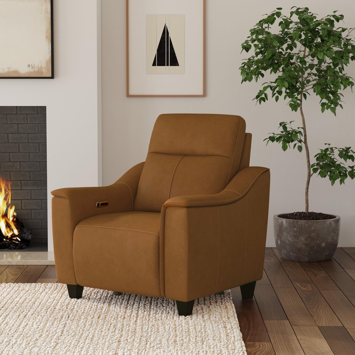 Walter - Power Recliner With Power Headrest