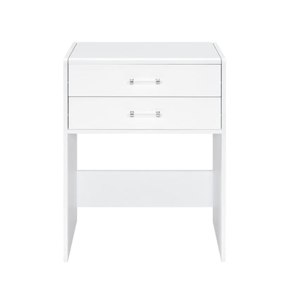 Irvine - Mini Vanity With Stool, LED And USB