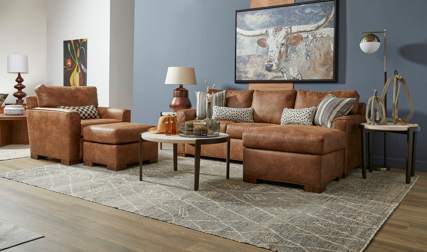 Jasper - Fabric Stationary Reversible Chaise Sofa
