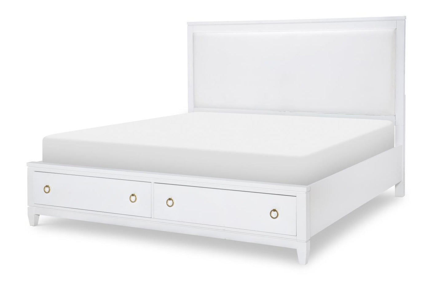 Summerland - King Storage Footboard - White