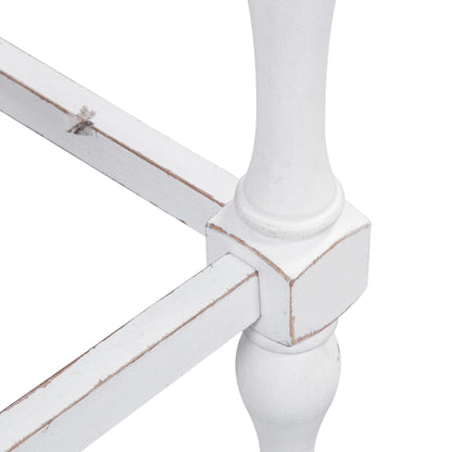 Magnolia Manor - Ladder Back Counter Chair - White