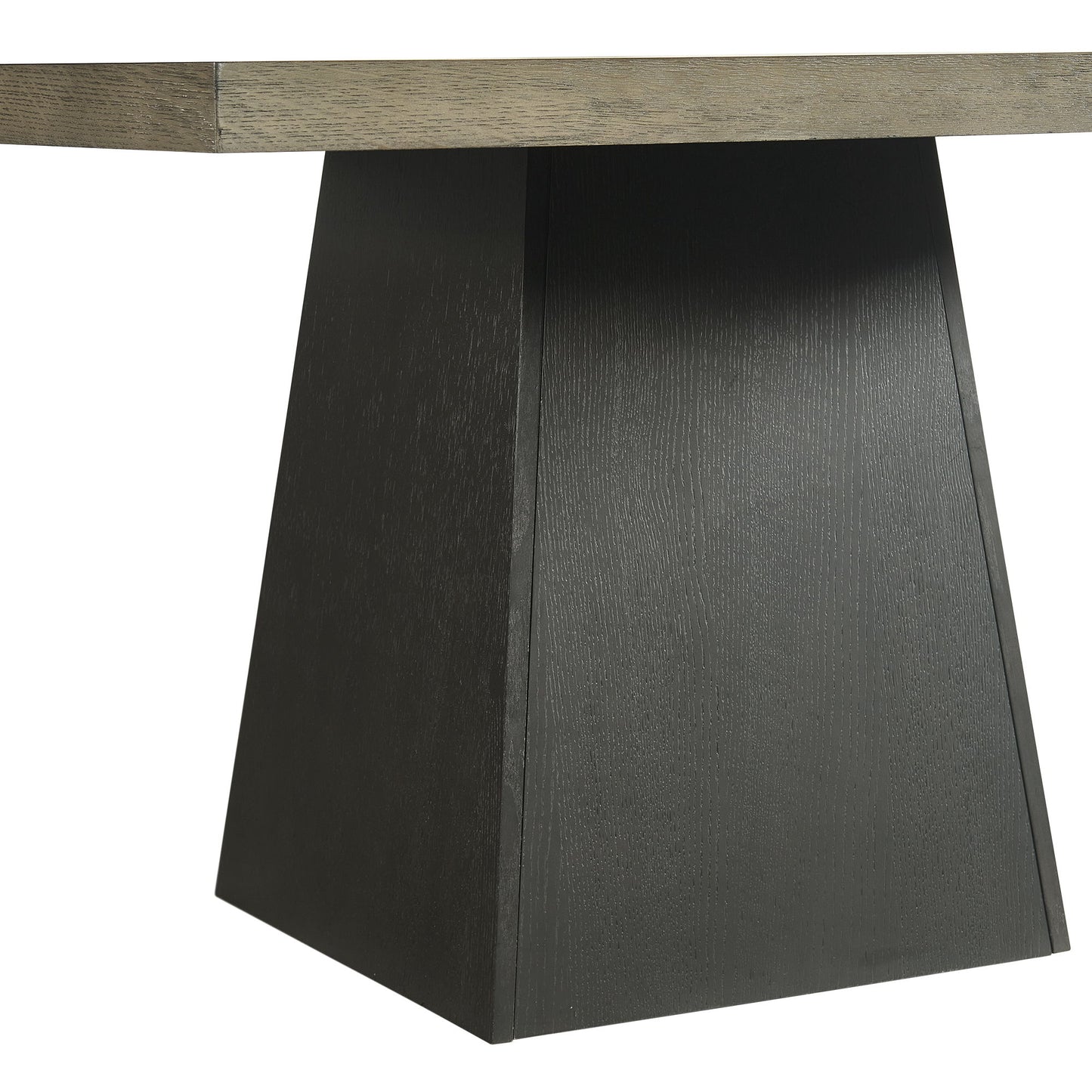 Jemma - Square Dining Table - Gray / Dark Espresso