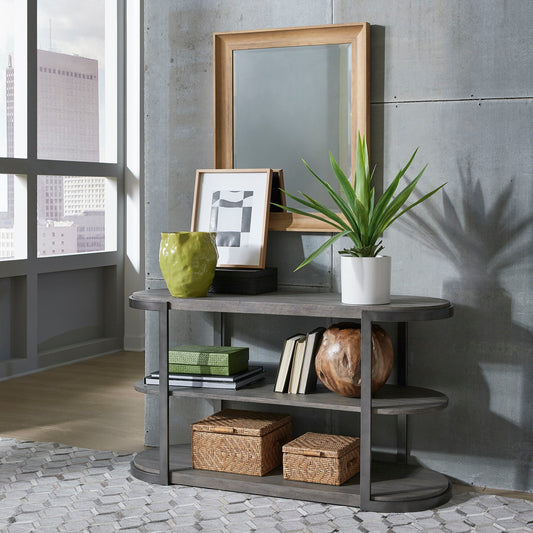 Modern View - Sofa Table Base - Dark Gray