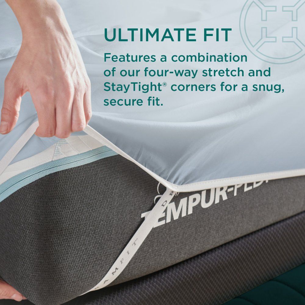 Tempur-Adapt - Tempur-Adapt Luxe Egyptian Cotton Sheets - Sleepy Blue