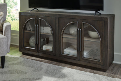 Dreley - Accent Cabinet - Grayish Brown