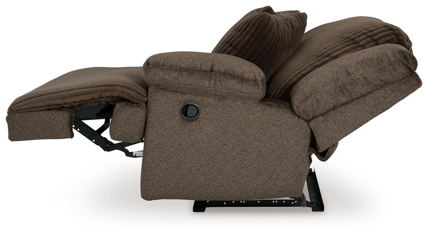 Top Tier - Raf Zero Wall Recliner - Chocolate