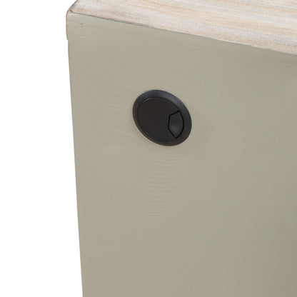 Terrace - 4 Door Accent Cabinet - Gray