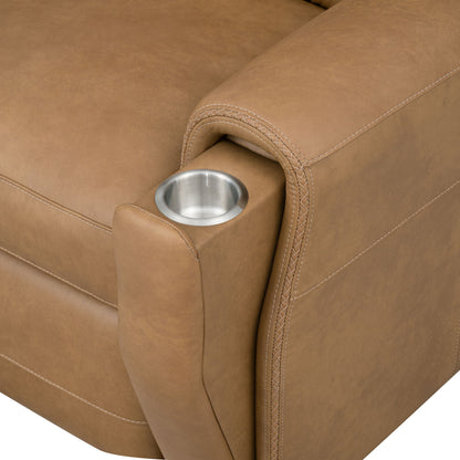 Felix - Power Reclining Sofa With Power Headrest, Lumbar, Heat & Massage