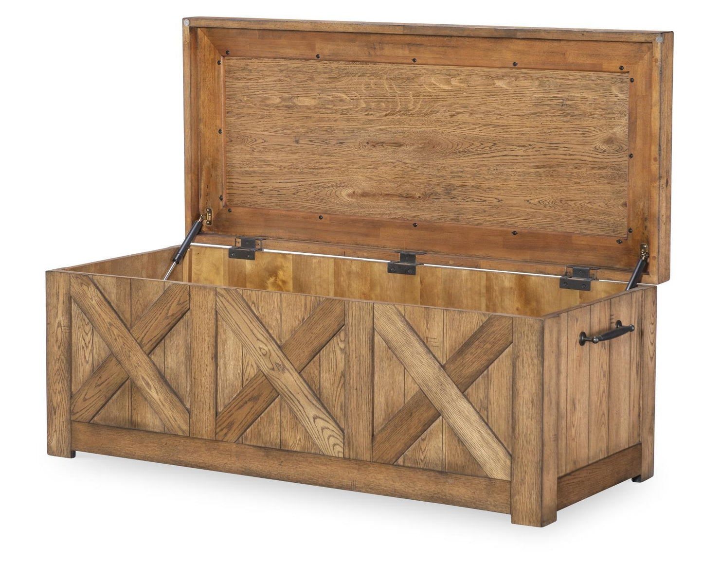 Vintage Market - Captains Truck Cocktail Table - Barnwood Oak