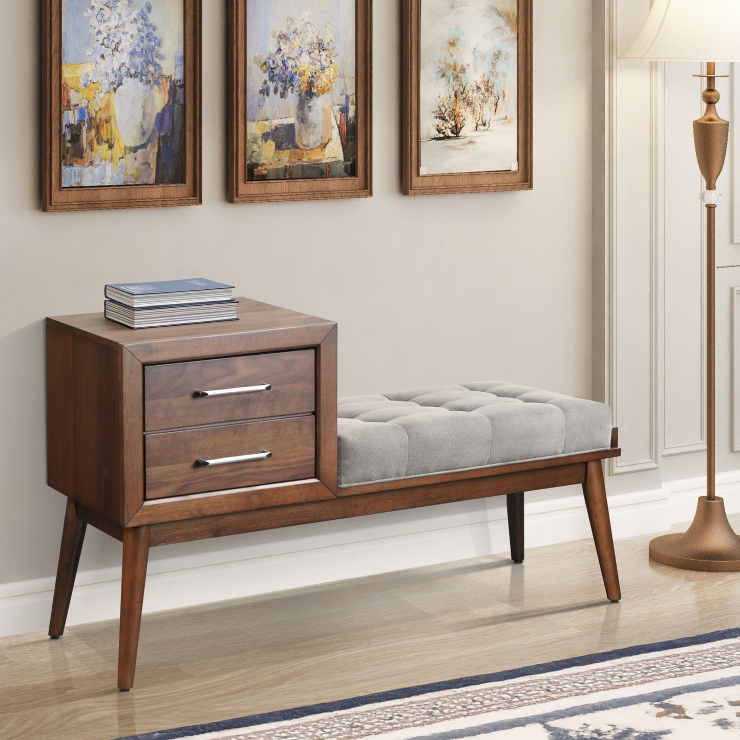 Malibu - Bench - Walnut