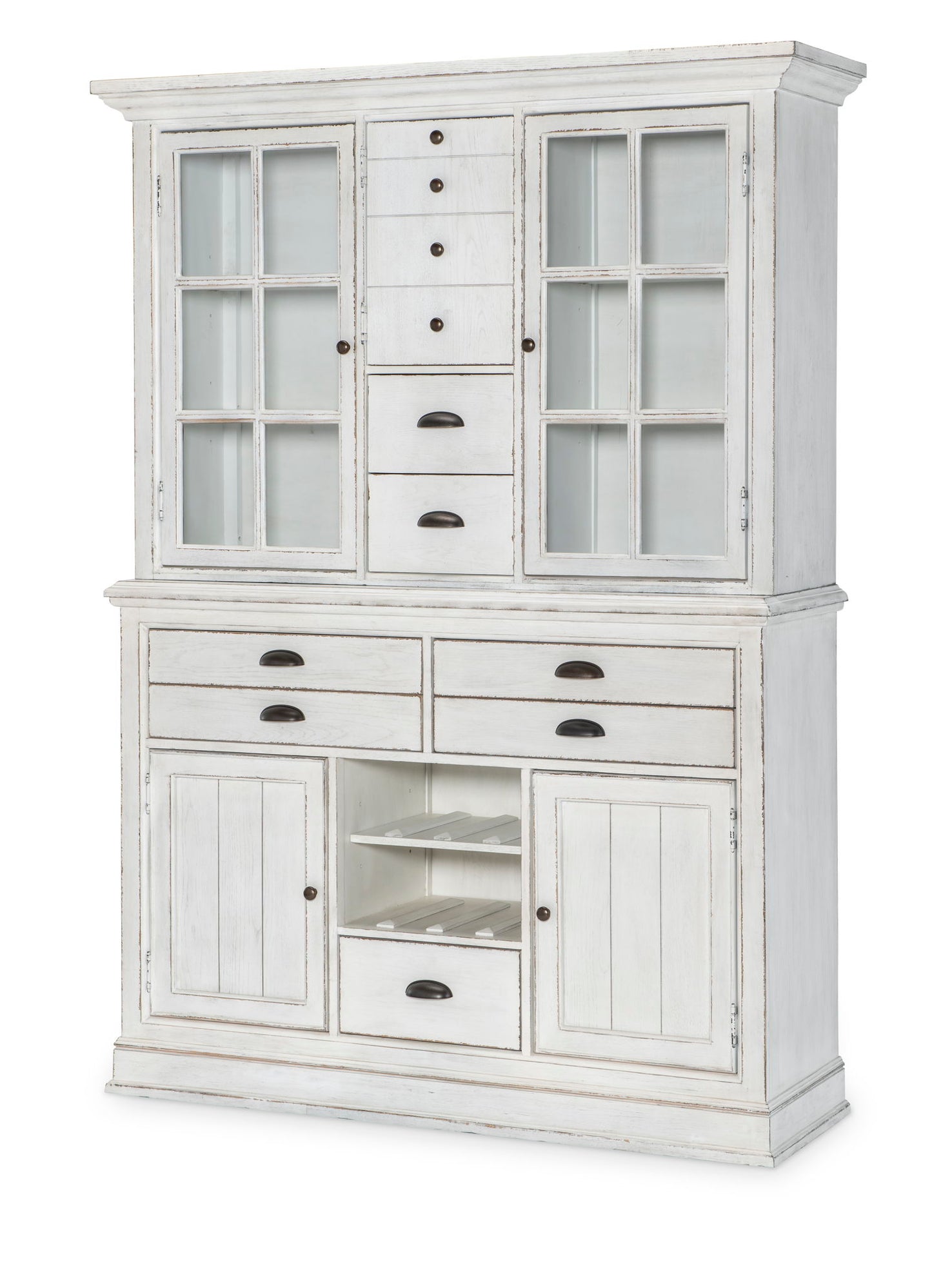 Cottage Park - Credenza Hutch - White