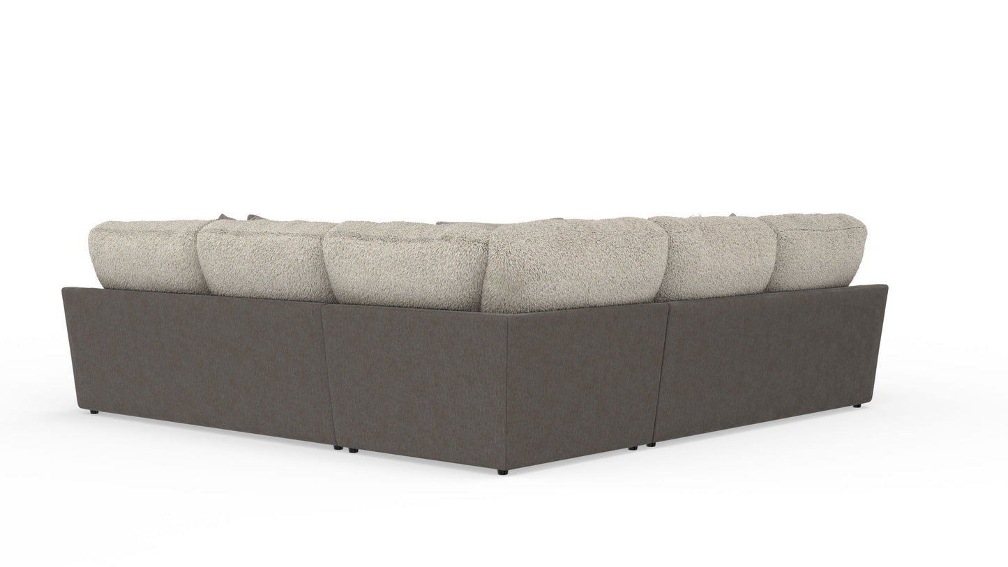 Canyon - LSF Sofa - Umber