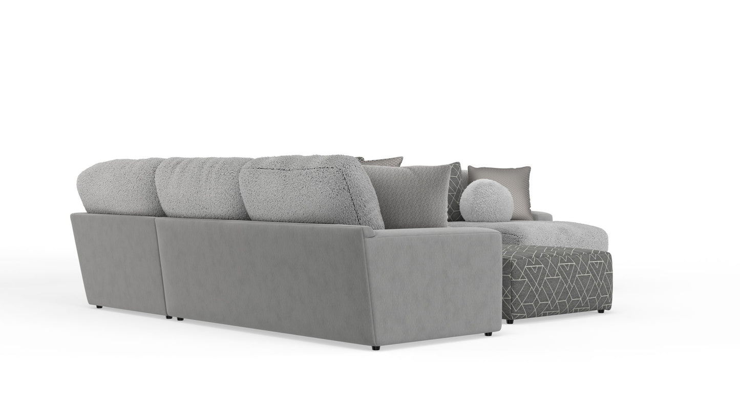 Canyon - LSF Sofa - Platinum