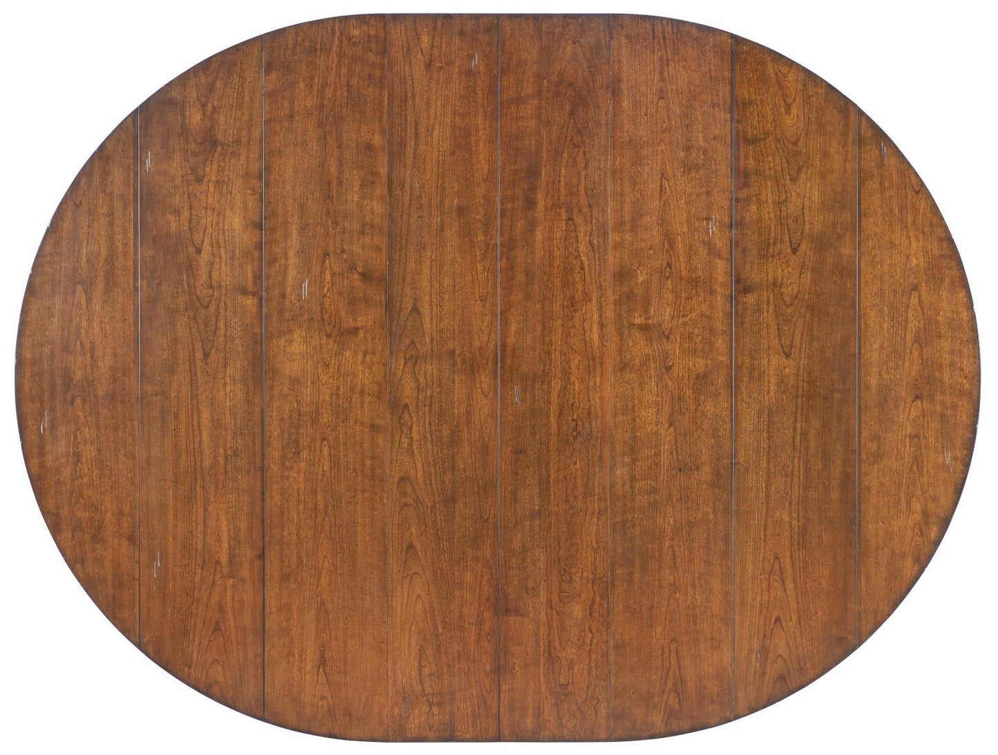 Fenmore - Complete Round Dining Table - Mocha And Distressed Cherry
