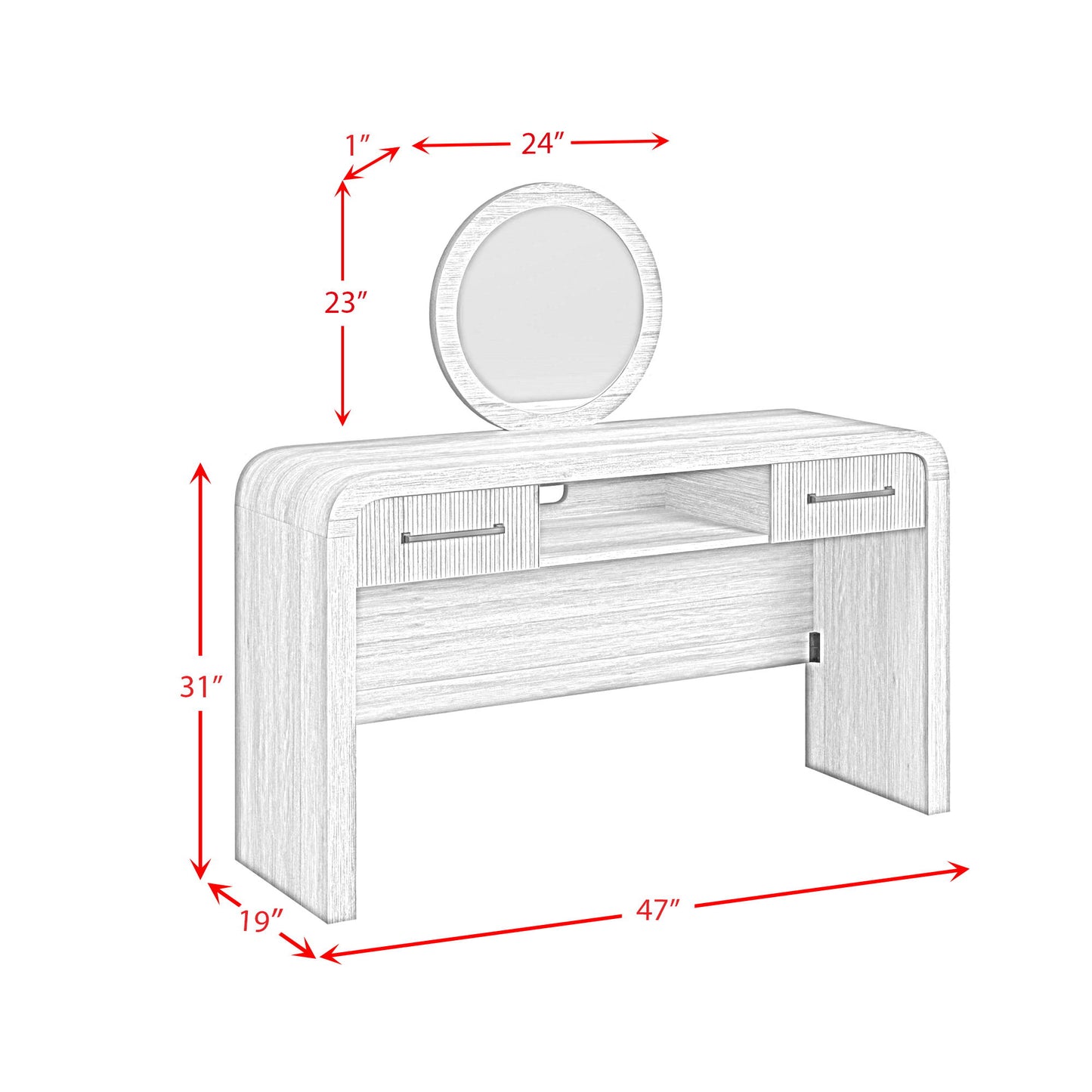 Ridgemont - Dressing Table