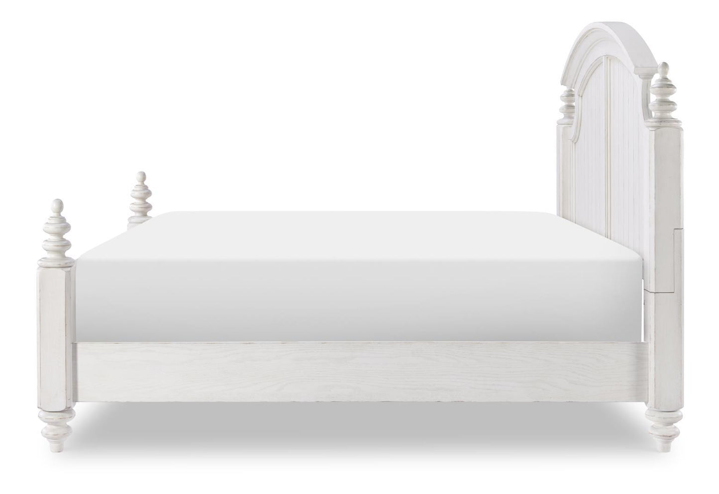 Cottage Park - Poster Panel Headboard King / California King - Aged White