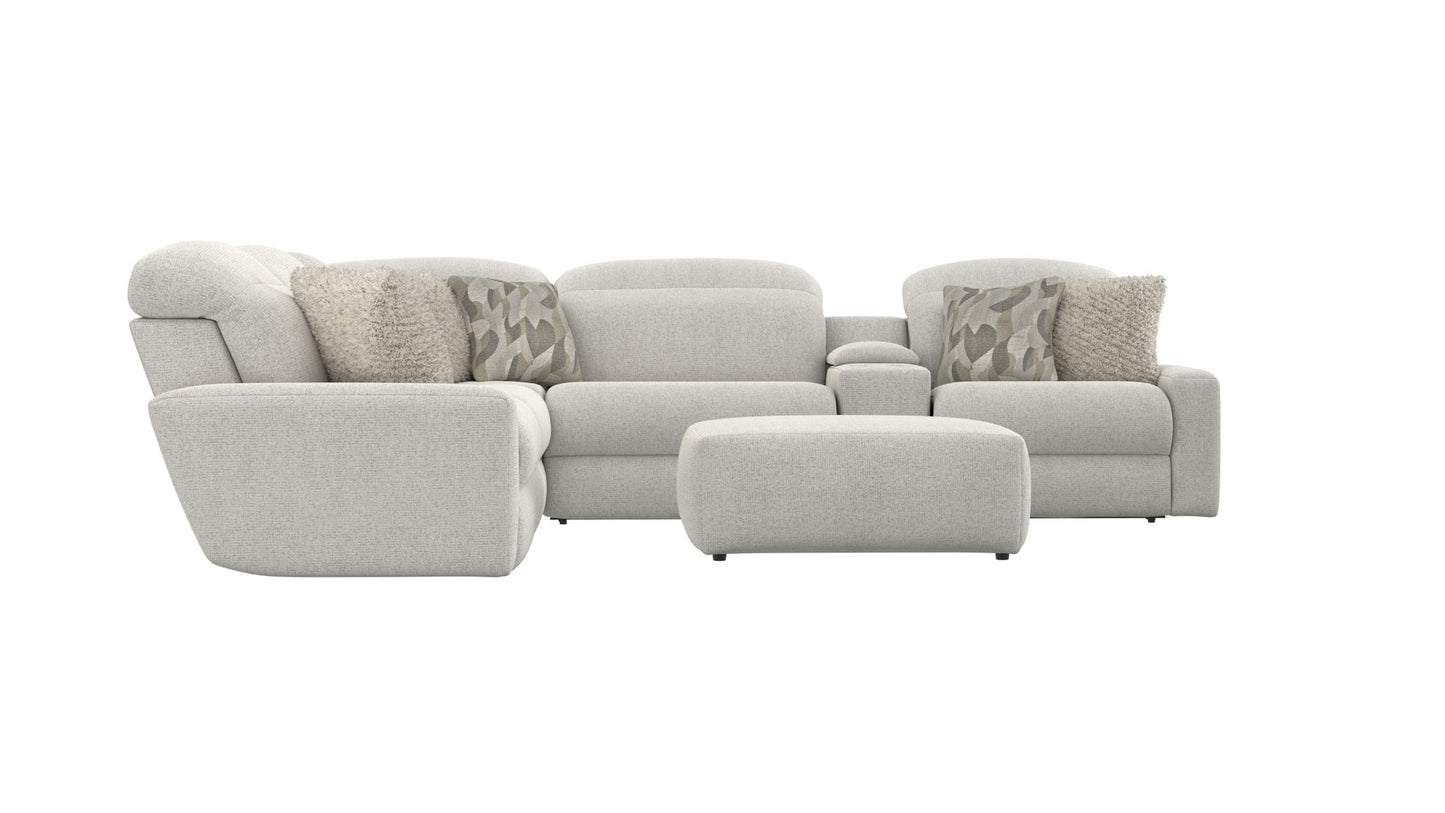 Terrence - Power Adjustable Headrest Power LSF Recliner - Chalk