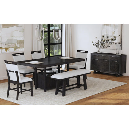 Transcend - Counter Side Chair (Set of 2) - Charcoal