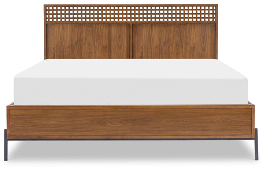 Midland - Queen Panel Footboard - Warm Amber