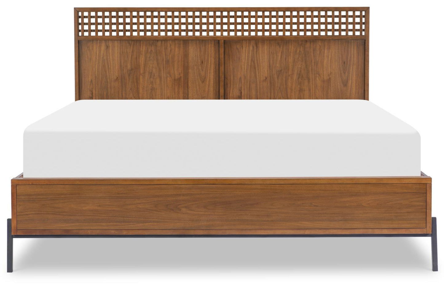 Midland - Queen Panel Headboard - Warm Amber