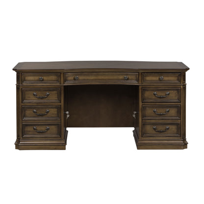 Amelia - Jr Executive Desk Top - Dark Brown