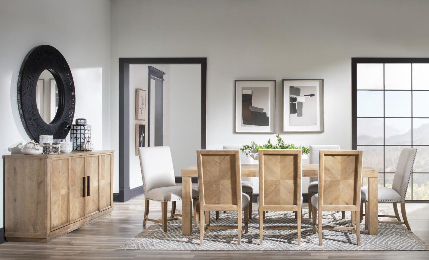 Torrance - Rectangular Dining Table - Aged Driftwood