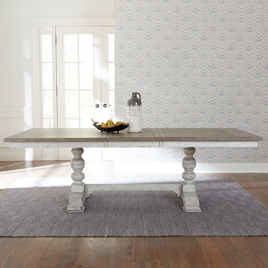 Whitney - Trestle Table Top - White