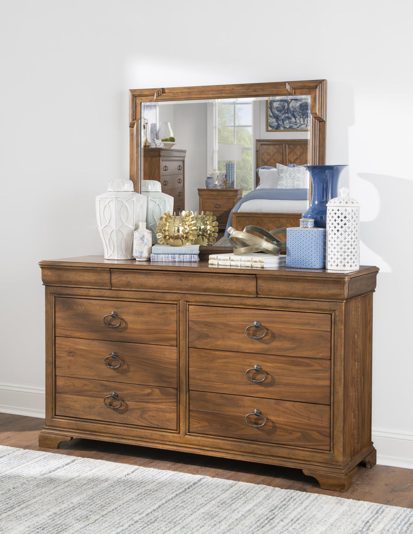 Echelon - Dresser - Heritage Walnut