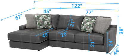 Minori - Italian Leather Sectional