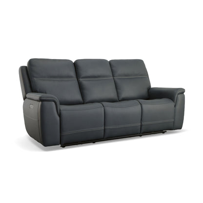 Sawyer - Power Reclining Sofa With Power Headrests & Lumbar