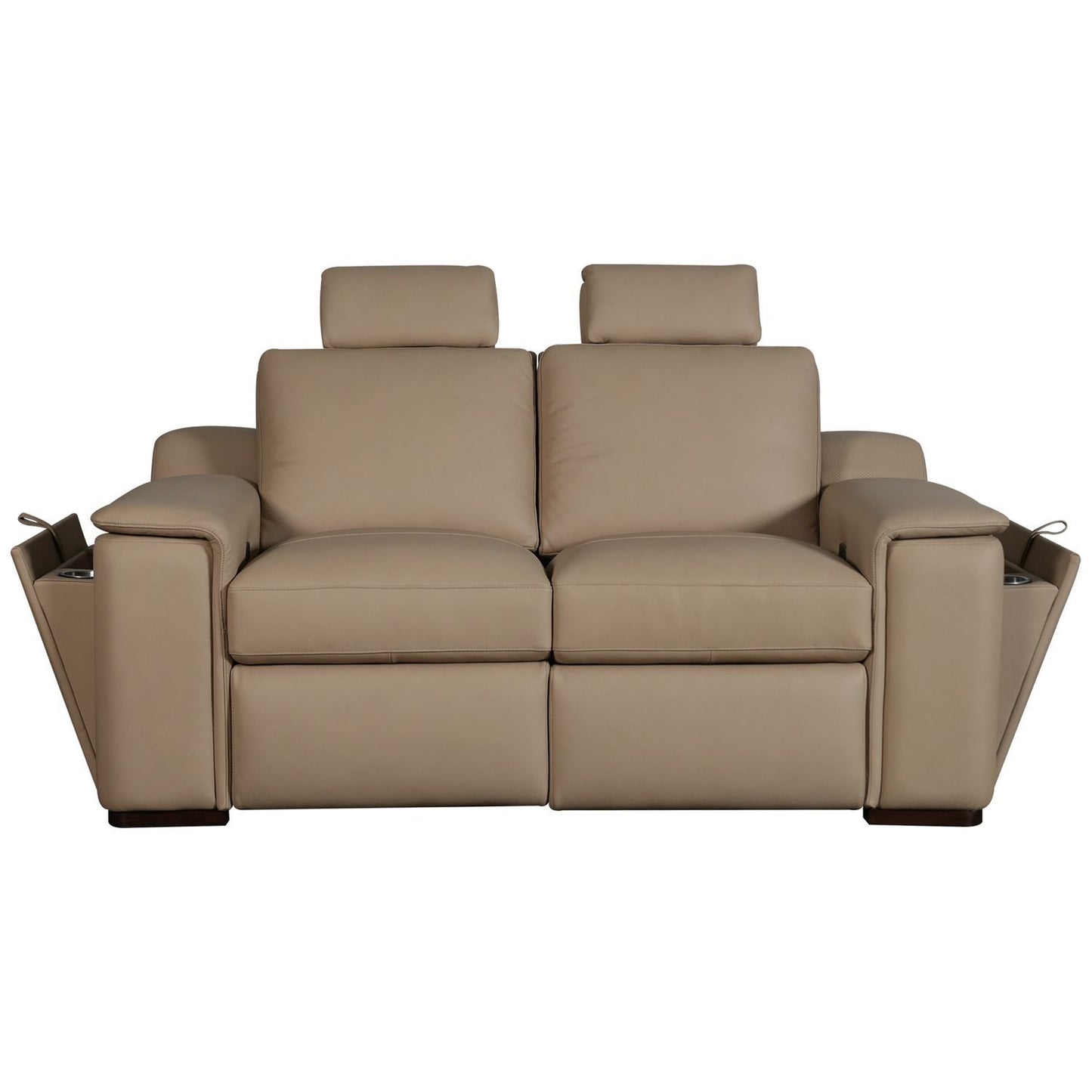 Armon - Sofa With Power Footrest & ZG - Brown