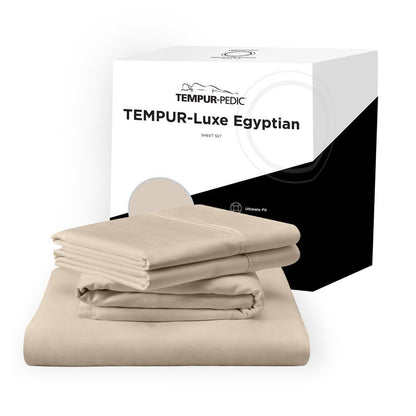 Linens - Tempur Luxe Egyptian Cotton Sheet Set - Sandstone