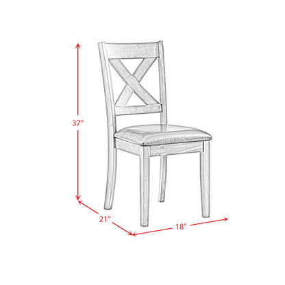 Alex - 3 Piece Dining Set With Drop Leaf Table - Espresso