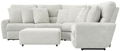 Majesty - Power Deep Seat LSF Reclining Loveseat - White