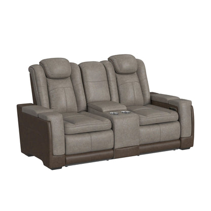 Lantana - Power Motion Loveseat With Power Headrest, LED, And Console
