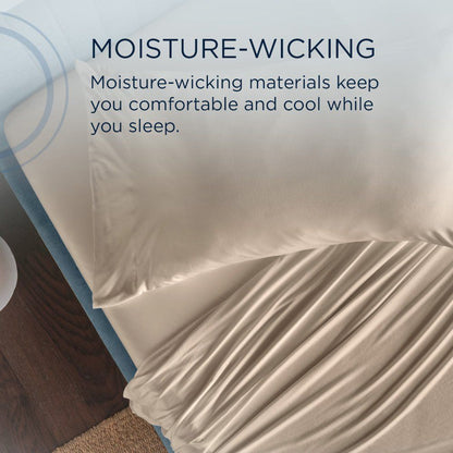 Linens - Tempur Rayon from Bamboo Sheet Set - Sandstone