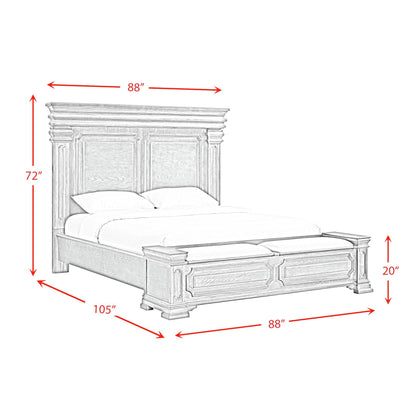 Kings Court - Storage Bed